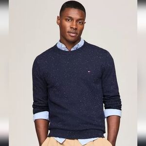 Men's Regular-Fit Pima Cotton Cashmere Blend Solid Crewneck Sweater  Xl .  New